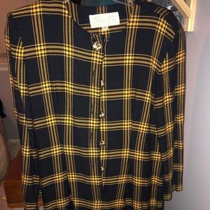 Santa Fe Plaid Dress